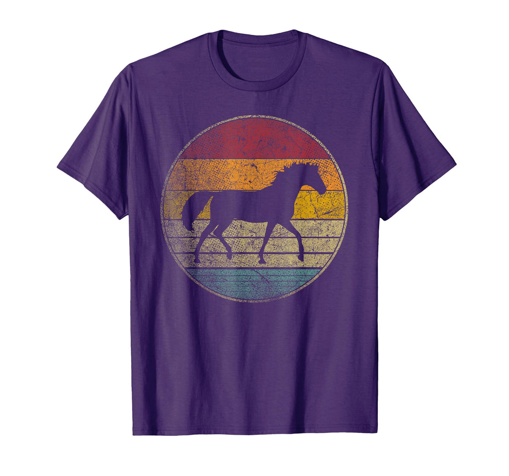 Horse Riding Love Equestrian Distressed T-Shirt - Trendy Graphic Men Women - T-Shirt, Sweatshirt, Hoodie