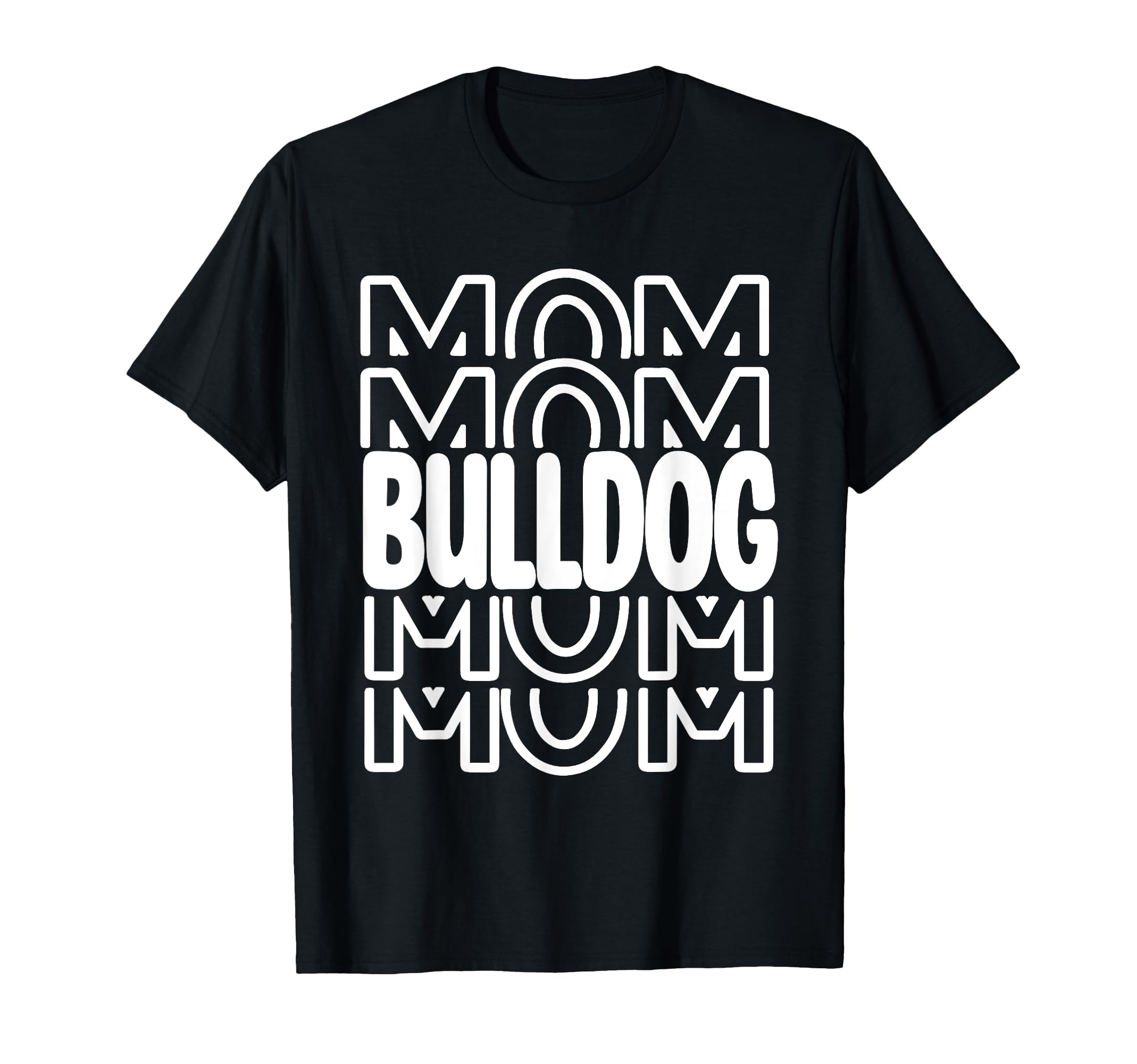 Bulldog Mom School Mascot Sports Team T-Shirt - Streetwear Style Unisex - T-Shirt, Sweatshirt, Hoodie