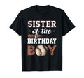 Sister Baseball Birthday Party Baller T-Shirt - Trendy Graphic Men Women - T-Shirt, Sweatshirt, Hoodie