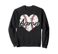 Aaron Baseball Personalized Name Sweatshirt - Novelty Apparel for Adults - T-Shirt, Sweatshirt, Hoodie