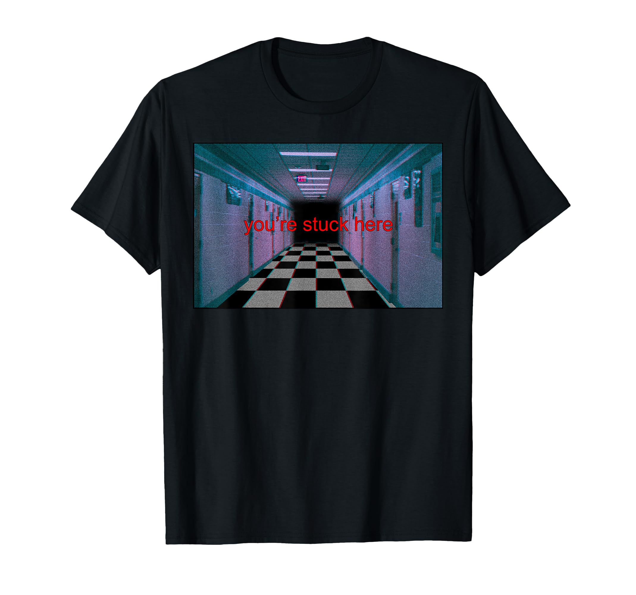 Anemoiacore Aesthetic Liminal Space T-Shirt - Custom Art Print for Adults - T-Shirt, Sweatshirt, Hoodie