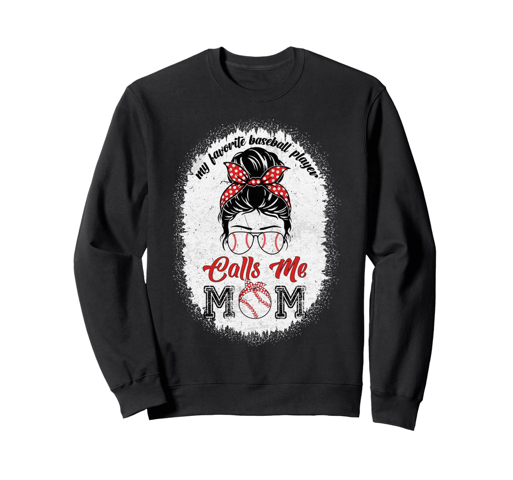 My Favorite Baseball Player Calls Sweatshirt - Minimalist Print for Adults - T-Shirt, Sweatshirt, Hoodie