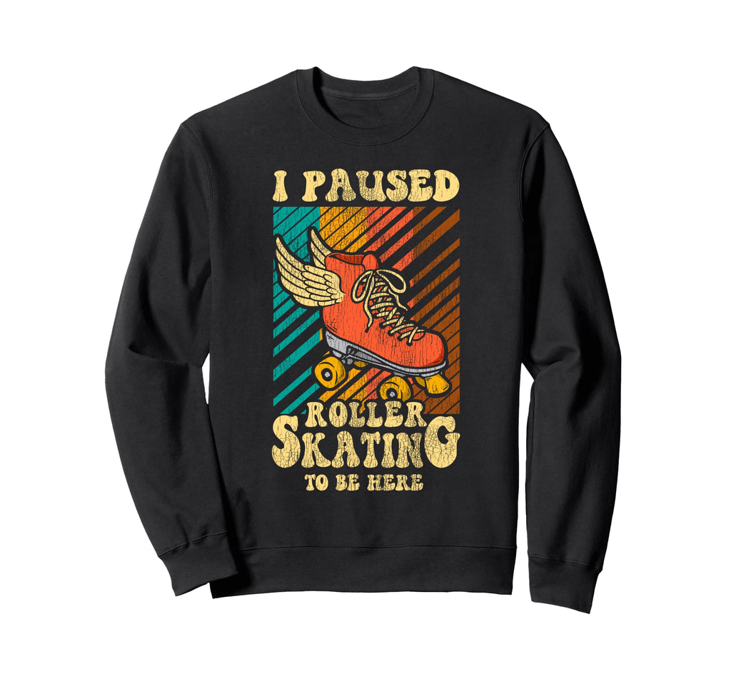 Roller Skating Skate 1970S Sweatshirt - Custom Art Print Men Women - T-Shirt, Sweatshirt, Hoodie