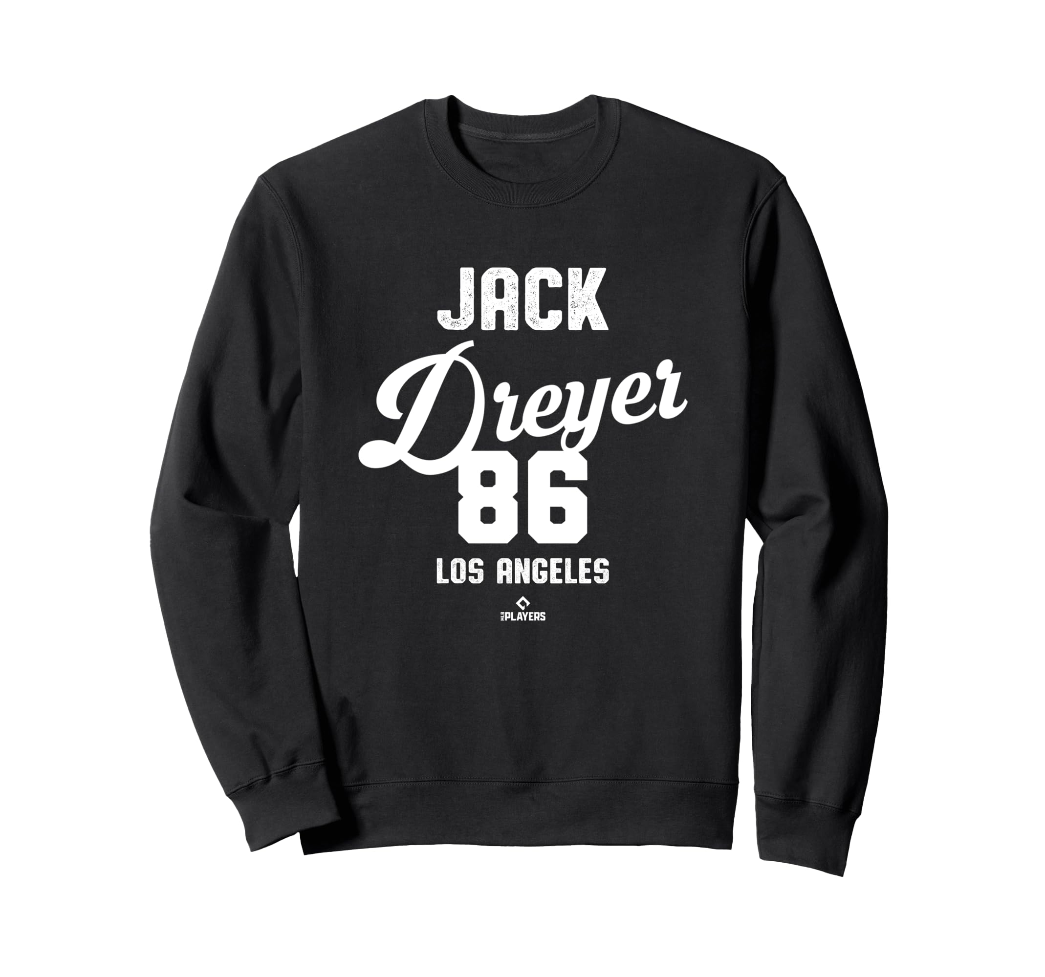 Jack Dreyer 86 Los Angeles Baseball Mlbpa Sweatshirt - Graphic Print Unisex - T-Shirt, Sweatshirt, Hoodie