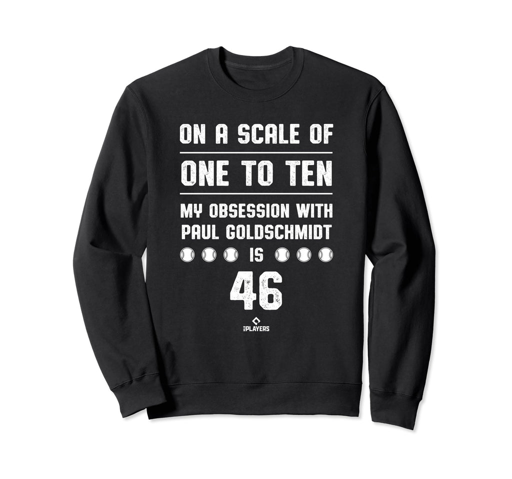 Paul Goldschmidt Obsession St Louis Sweatshirt - Unique Graphic Men Women - T-Shirt, Sweatshirt, Hoodie