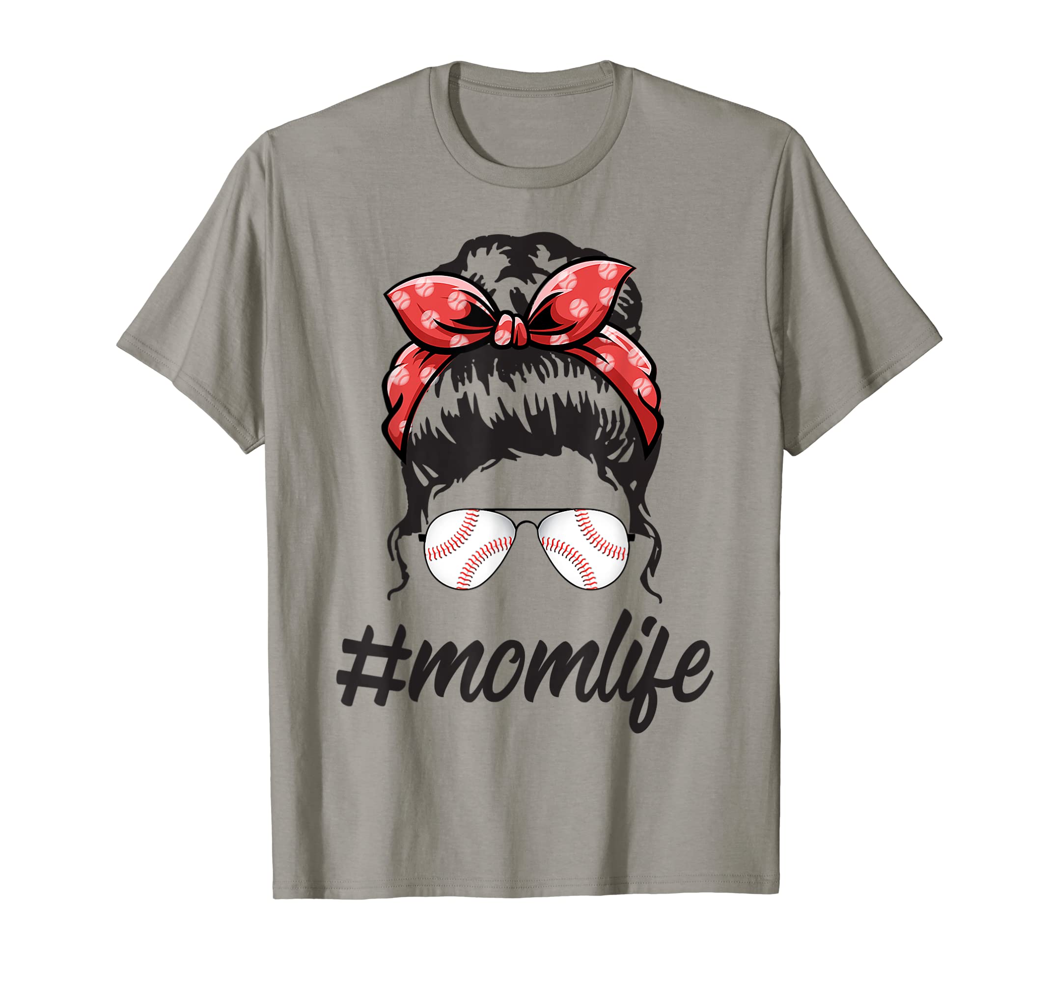 Womens Mom Life Softball Baseball T-Shirt - Minimalist Print Men Women - T-Shirt, Sweatshirt, Hoodie