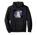 90S High Ponytail Hairstyle Persian Cat Hoodie - Trendy Graphic for Adults - T-Shirt, Sweatshirt, Hoodie