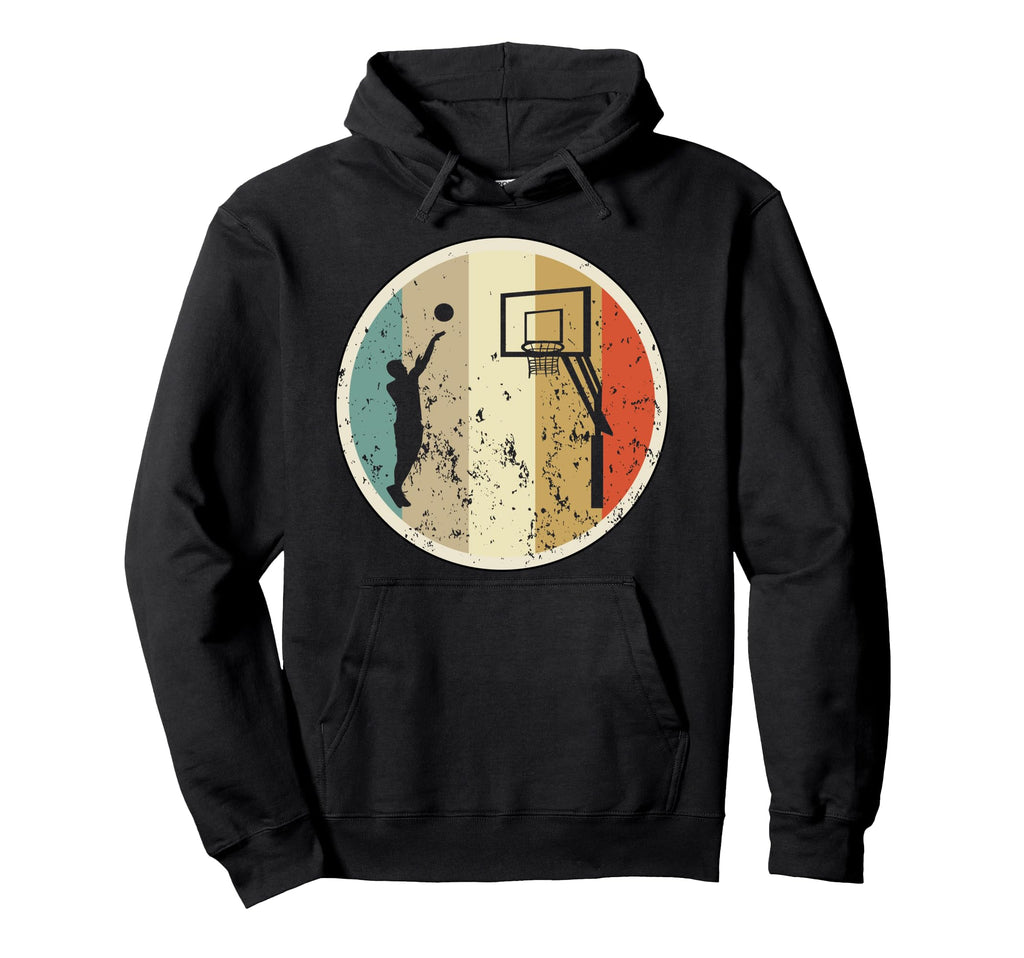 Funny Basketball Player Sport Distressed Hoodie - Trendy Graphic Men Women - T-Shirt, Sweatshirt, Hoodie