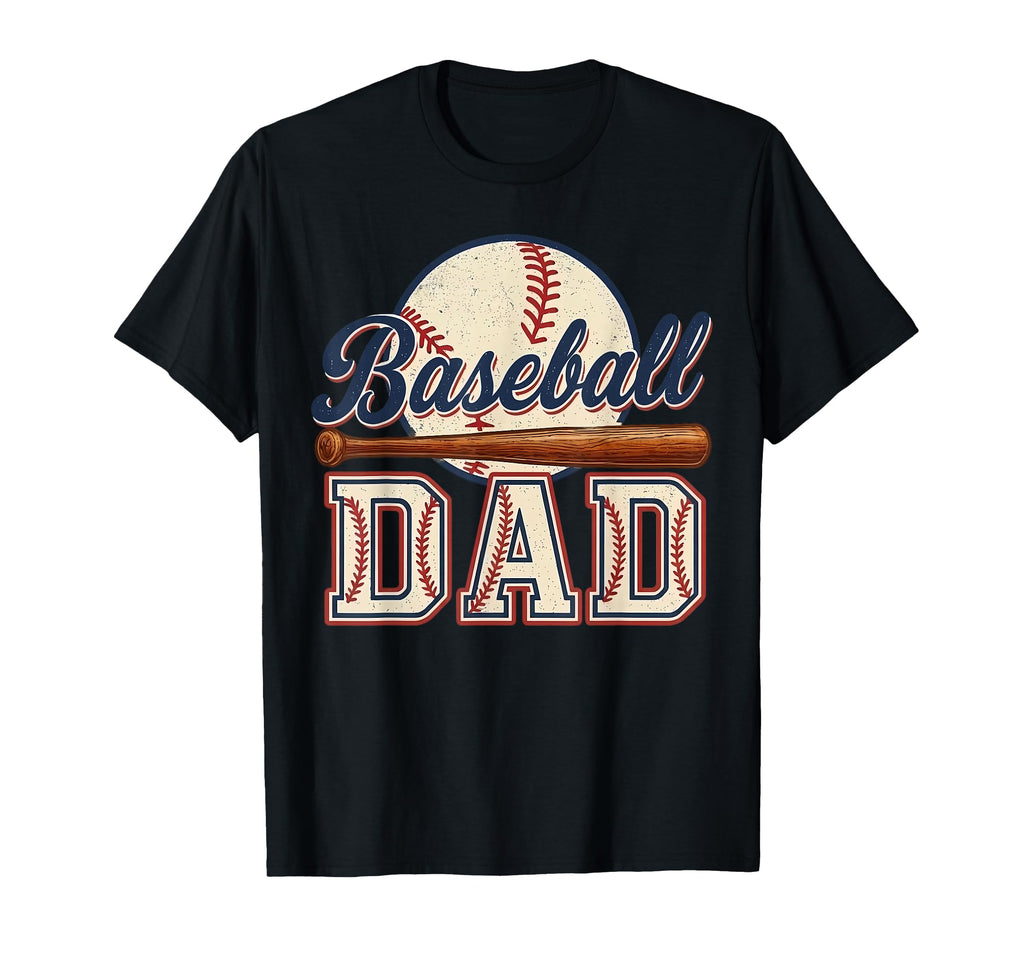 Game Day Baseball Dad Funny T-Shirt - Fun Novelty Design for Adults - T-Shirt, Sweatshirt, Hoodie