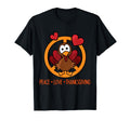 Funny Turkey Thanksgiving Peace T-Shirt - Aesthetic Graphic for Adults - T-Shirt, Sweatshirt, Hoodie