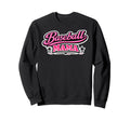 Baseball Mama Game Day Script Sweatshirt - Minimalist Print for Adults - T-Shirt, Sweatshirt, Hoodie