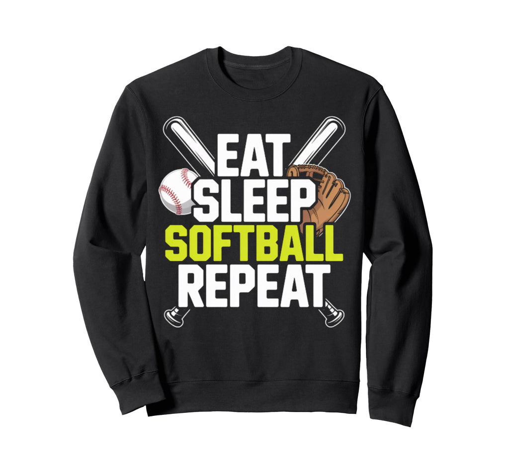 Softball Baseball Sports T-Shirt - Graphic Print for Adults - T-Shirt, Sweatshirt, Hoodie