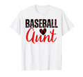 Baseball Aunt Family Matching Aunt T-Shirt - Aesthetic Graphic for Adults - T-Shirt, Sweatshirt, Hoodie