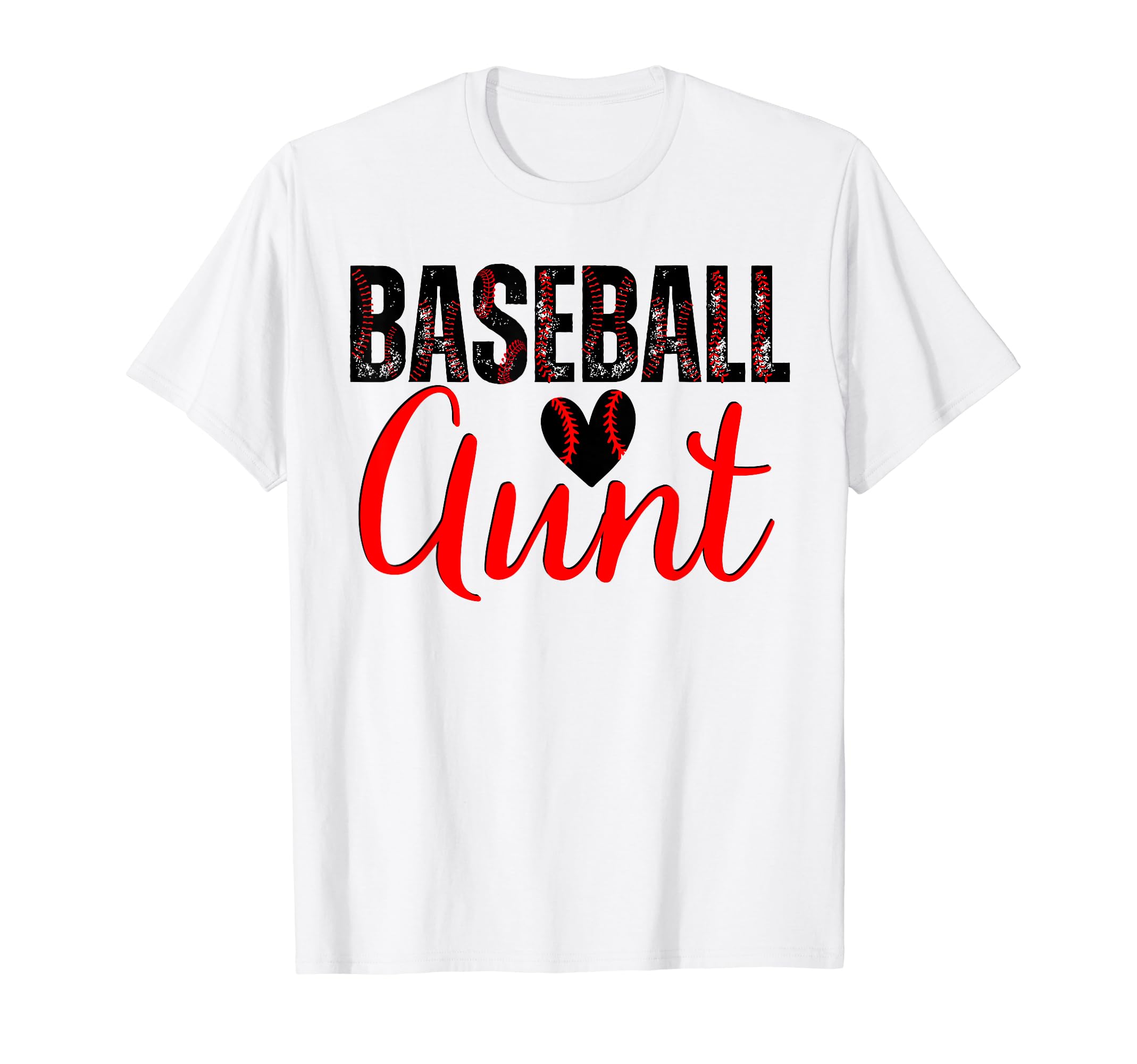 Baseball Aunt Family Matching Aunt T-Shirt - Aesthetic Graphic for Adults - T-Shirt, Sweatshirt, Hoodie