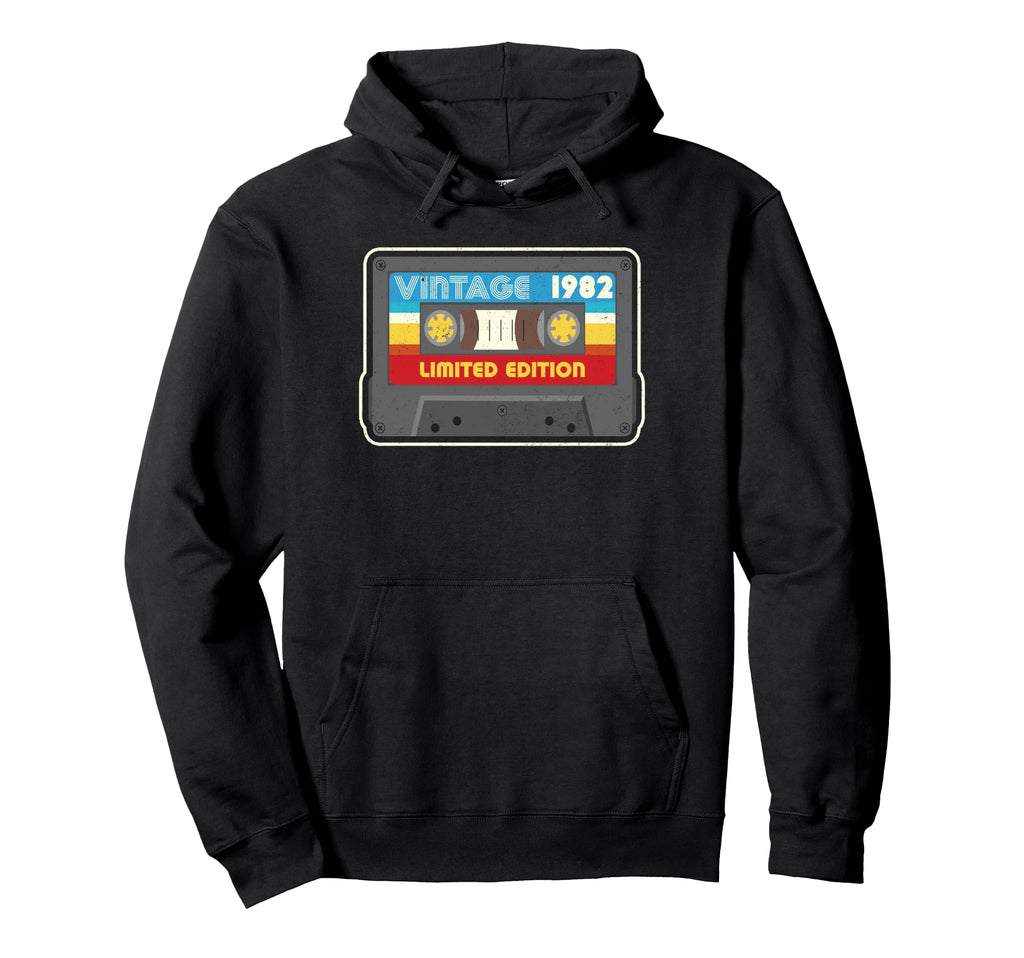 Mixtape 1982 Cassette Tape 39Th Hoodie - Fun Novelty Design Men Women - T-Shirt, Sweatshirt, Hoodie