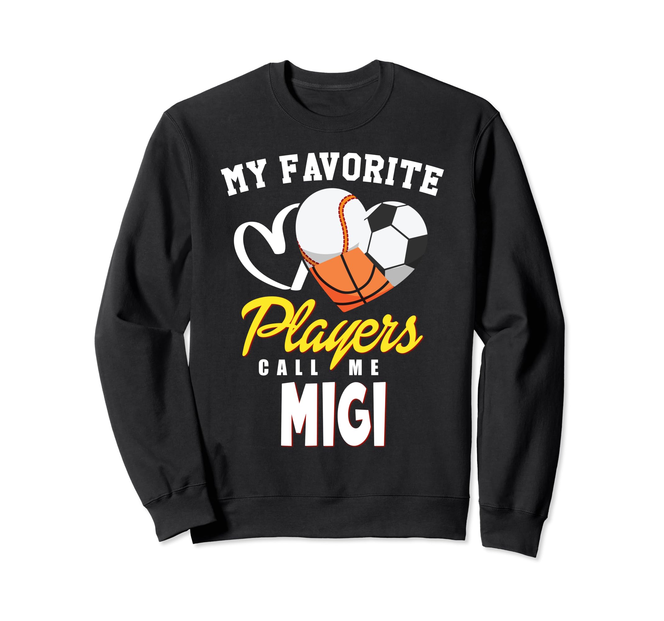 My Favorite Players Baseball Soccer Sweatshirt - Aesthetic Graphic Unisex - T-Shirt, Sweatshirt, Hoodie