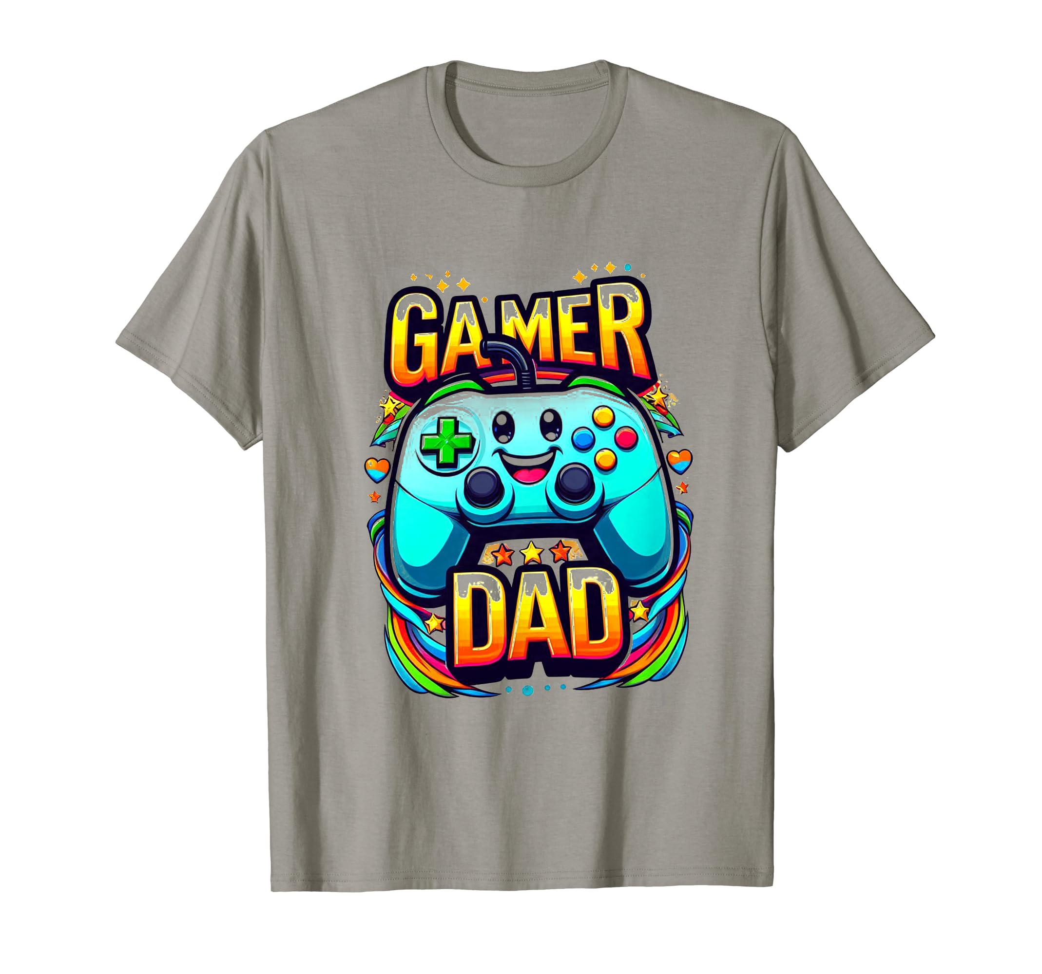 Gamer Dad Game Controller Gaming T-Shirt - Streetwear Style Men Women - T-Shirt, Sweatshirt, Hoodie