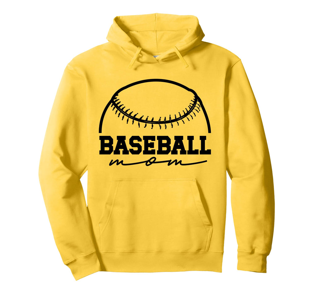 Baseball Mom Baseball Lover Mothers Day Hoodie - Custom Art Print Men Women - T-Shirt, Sweatshirt, Hoodie