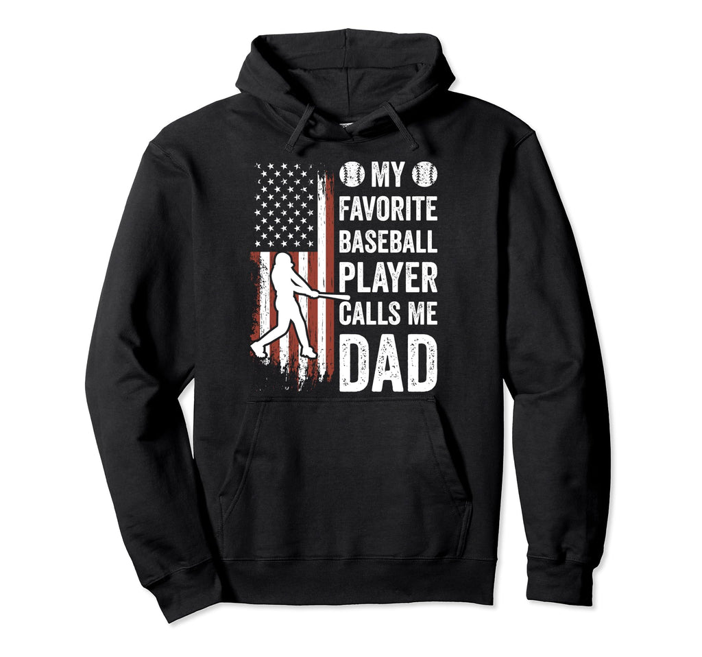 My Favorite Baseball Player Calls Me Hoodie - Custom Art Print Men Women - T-Shirt, Sweatshirt, Hoodie