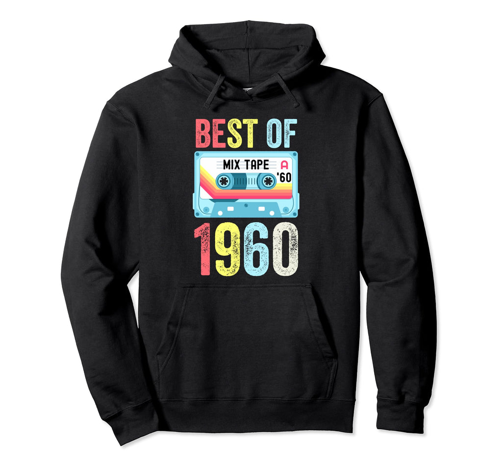 Best 1960 Cassette Tape Hoodie - Streetwear Style Unisex - T-Shirt, Sweatshirt, Hoodie
