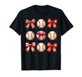 Coquette Bow Baseball Baseball Mama T-Shirt - Graphic Print for Adults - T-Shirt, Sweatshirt, Hoodie