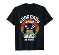 Mens Dog Dad Day Gamer Night Fathers Day T-Shirt - Graphic Print Men Women - T-Shirt, Sweatshirt, Hoodie