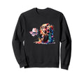 Color Splash Camera Butterfly Sweatshirt - Casual Everyday Wear for Adults - T-Shirt, Sweatshirt, Hoodie