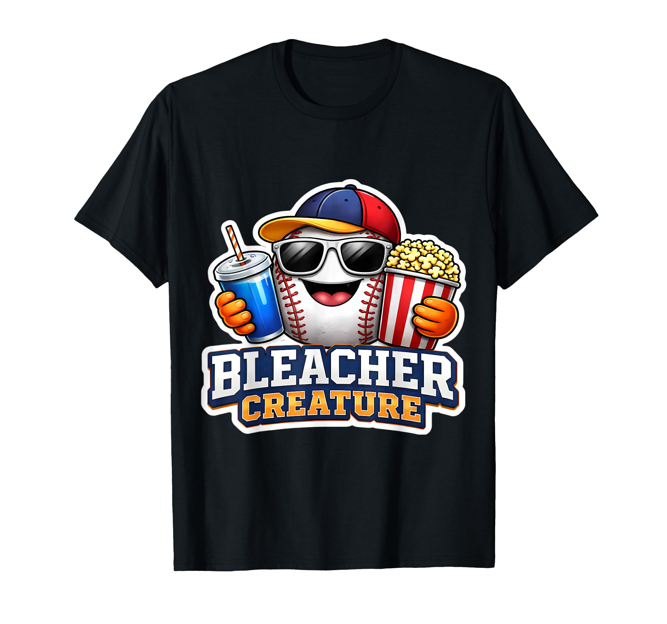 Bleacher Creature Baseball Fan T-Shirt - Streetwear Style Men Women - T-Shirt, Sweatshirt, Hoodie