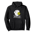 Bucket Dad Softball Dad Baseball Funny Hoodie - Minimalist Print Men Women - T-Shirt, Sweatshirt, Hoodie