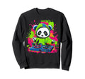 Kawaii Panda Dj Japanese Edm Y2K Sweatshirt - Unique Graphic Unisex - T-Shirt, Sweatshirt, Hoodie