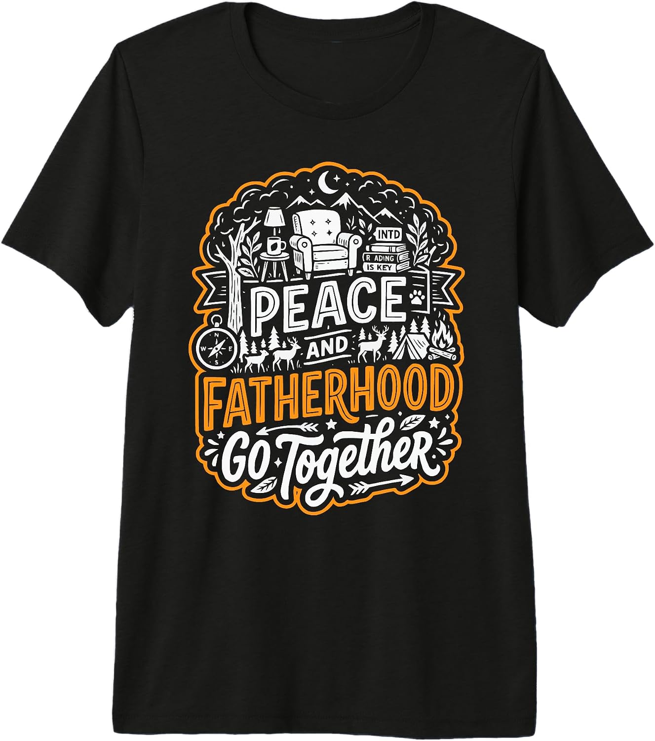Introvert Dad Introverted FathersDay SteMi Apparel - Adult & Kids T-Shirts, Sweatshirts & Hoodies apparel design preview 1