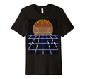 80S Neon Vaporwave Techno Rave T-Shirt - Casual Everyday Wear Men Women - T-Shirt, Sweatshirt, Hoodie