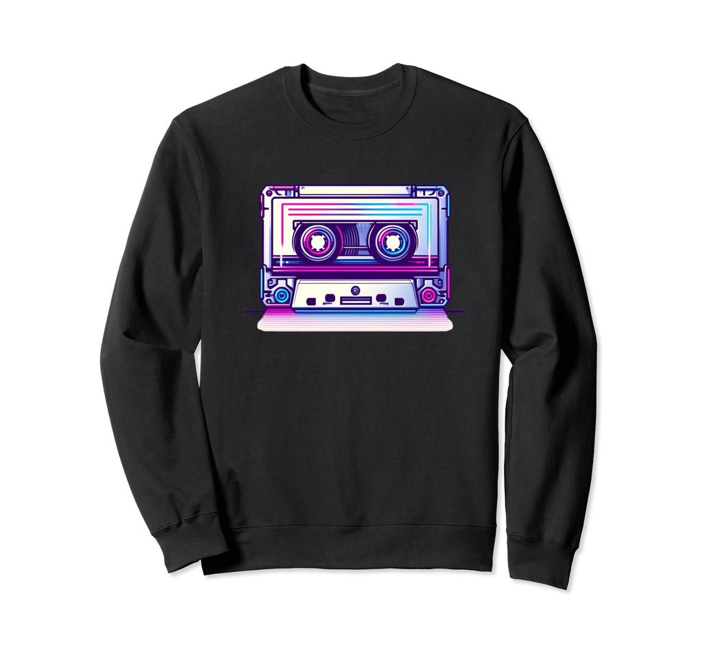 Cassette Tape Music Lover Sweatshirt - Streetwear Style Men Women - T-Shirt, Sweatshirt, Hoodie
