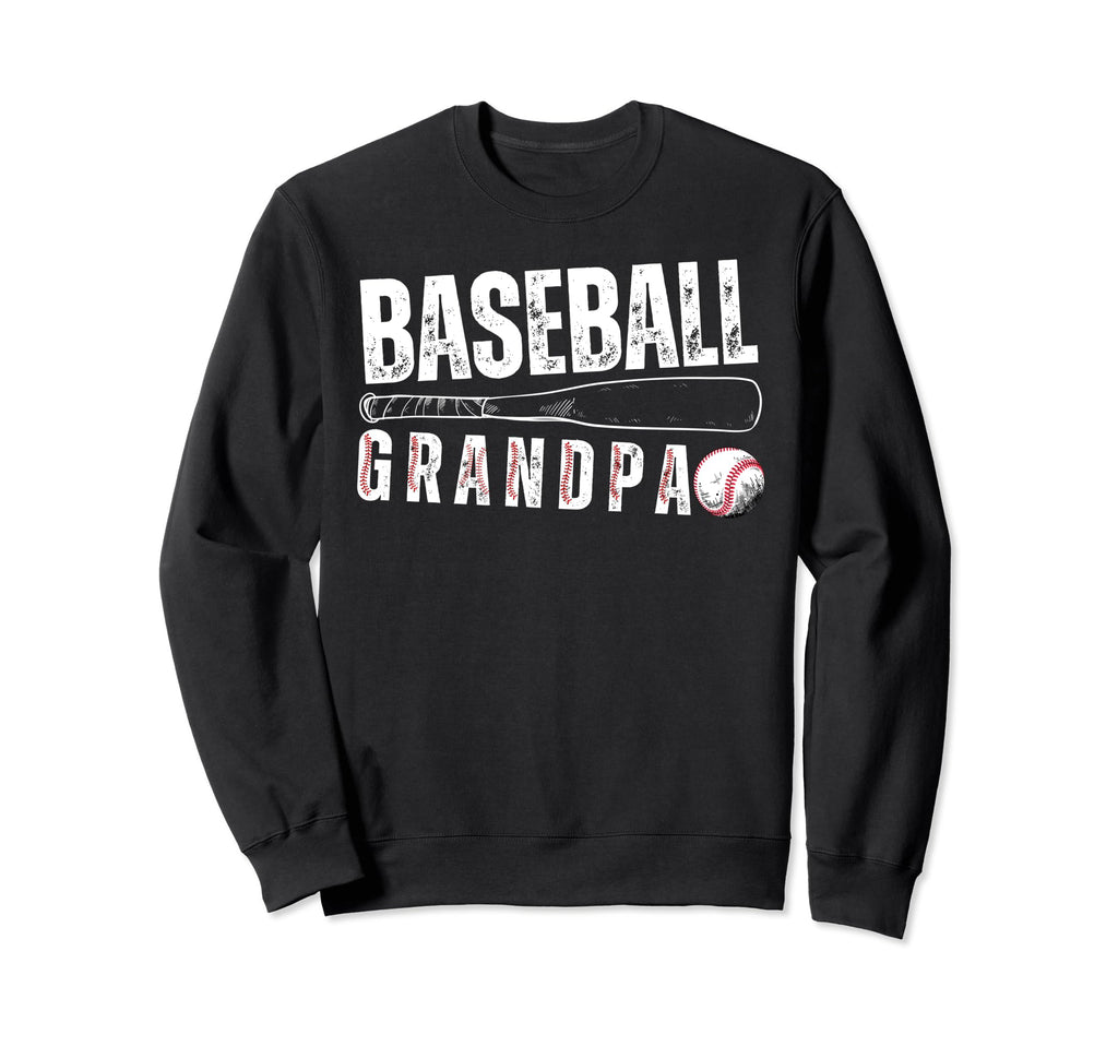 Baseball Grandpa Family Matching Sweatshirt - Minimalist Print Unisex - T-Shirt, Sweatshirt, Hoodie