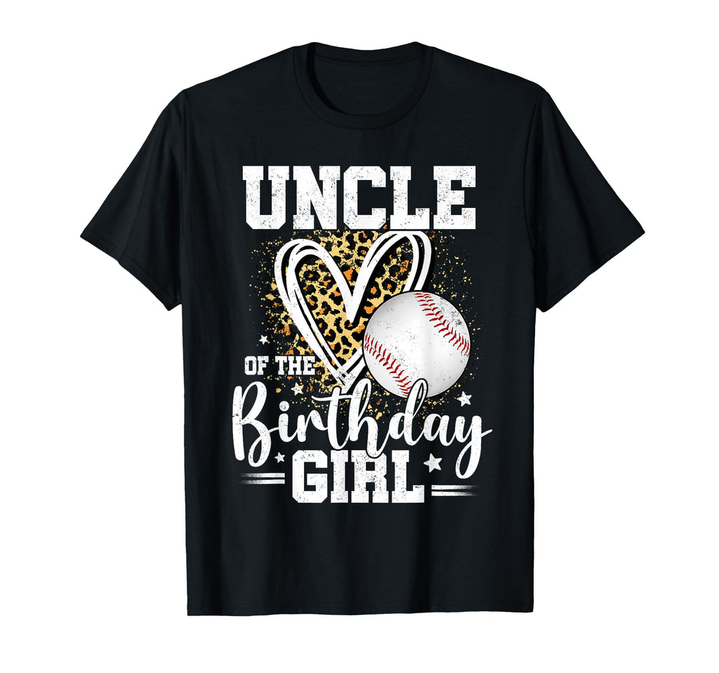 Uncle Birthday Baseball Uncle T-Shirt - Fun Novelty Design for Adults - T-Shirt, Sweatshirt, Hoodie