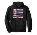 Thats My Son Out There Baseball Dad 4Th Hoodie - Unique Graphic for Adults - T-Shirt, Sweatshirt, Hoodie