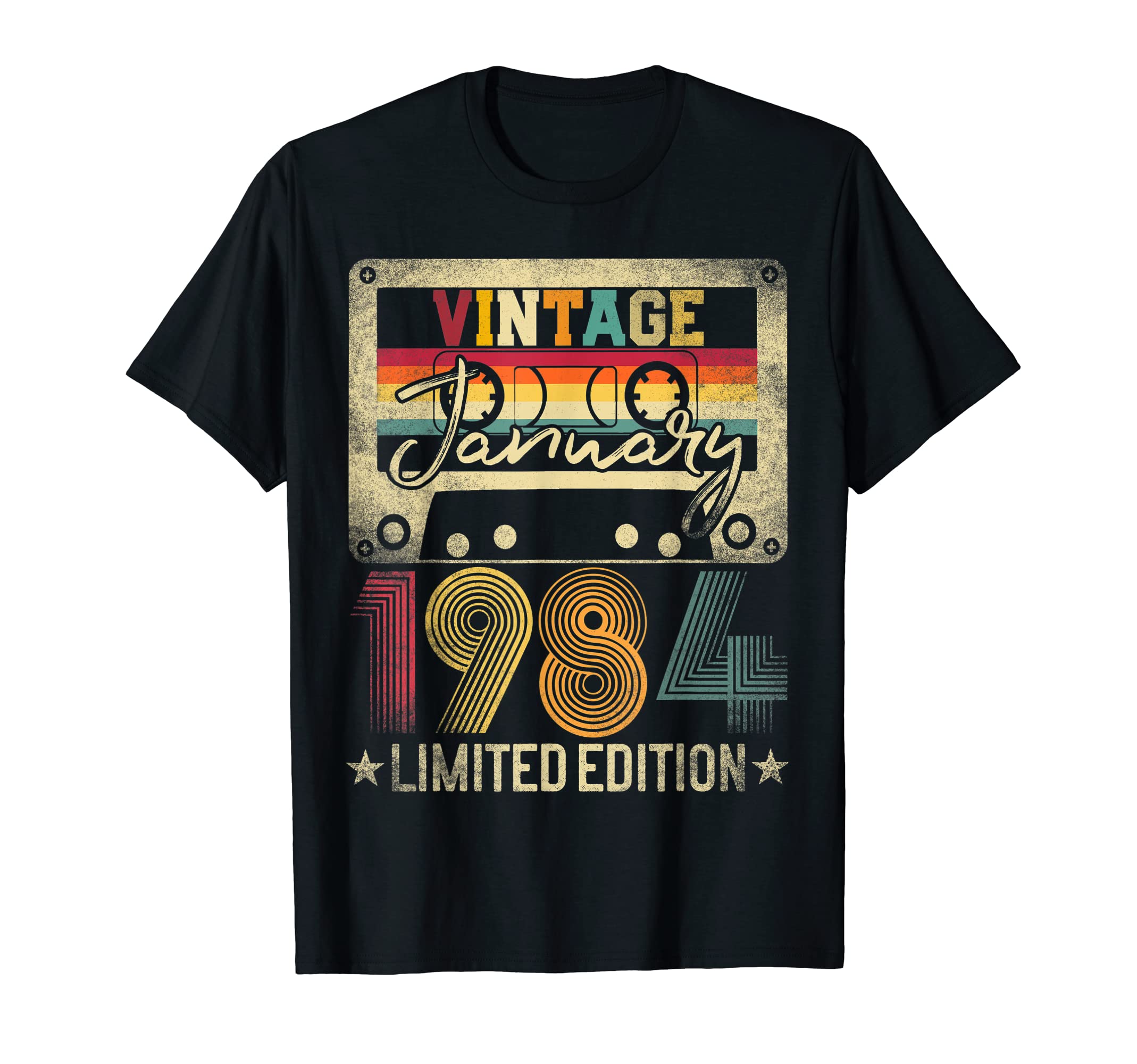 1984 January 39Th Birthday Gift T-Shirt - Graphic Print for Adults - T-Shirt, Sweatshirt, Hoodie