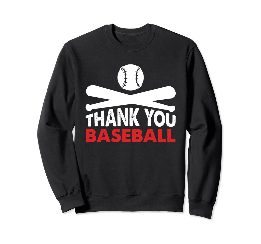 Thank You Baseball Player Sweatshirt - Custom Art Print for Adults - T-Shirt, Sweatshirt, Hoodie