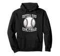 65Th Birthday Baseballer Baseball Hoodie - Fun Novelty Design for Adults - T-Shirt, Sweatshirt, Hoodie