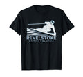 Ski Revelstoke Bc Illustration Snow Ski T-Shirt - Novelty Apparel Unisex - T-Shirt, Sweatshirt, Hoodie