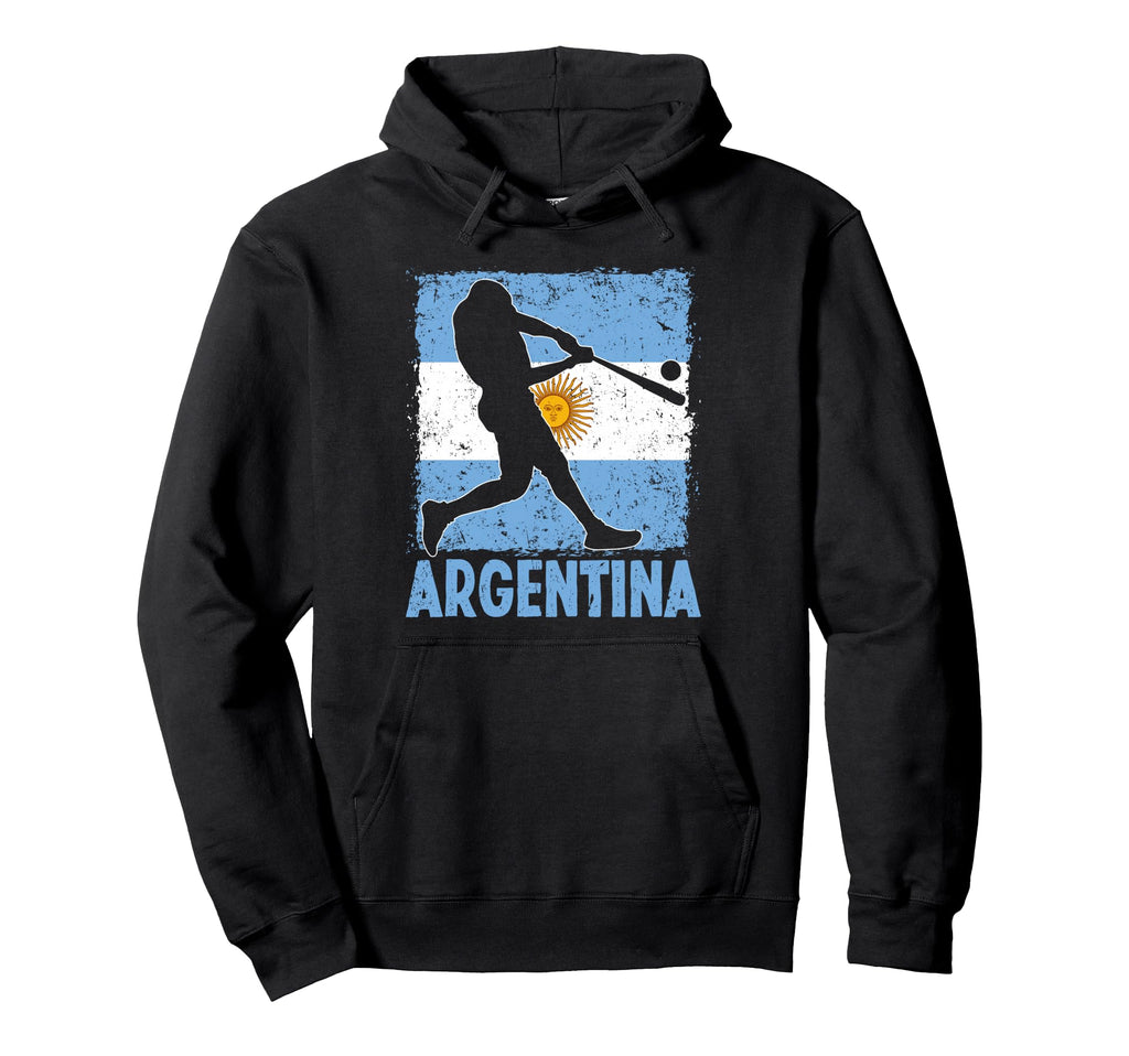 Argentinian Baseball Player Hoodie - Fun Novelty Design Men Women - T-Shirt, Sweatshirt, Hoodie