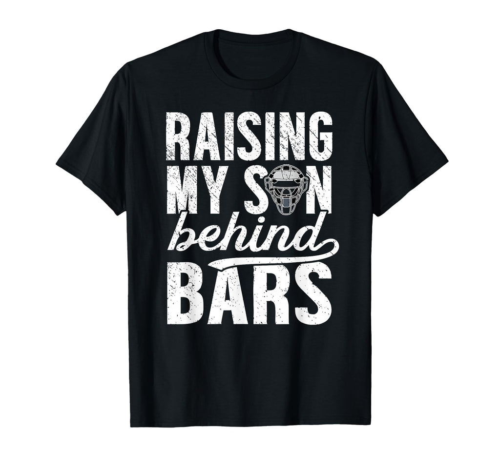 Baseball Catcher Mom Funny Mom T-Shirt - Casual Everyday Wear Unisex - T-Shirt, Sweatshirt, Hoodie