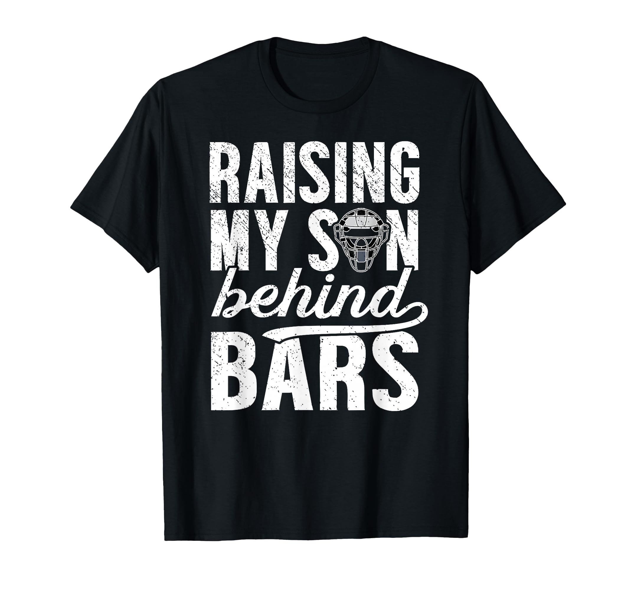 Baseball Catcher Mom Funny Mom T-Shirt - Casual Everyday Wear Unisex - T-Shirt, Sweatshirt, Hoodie