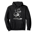 Funny T Rex Dino Loving Rock And Hoodie - Casual Everyday Wear Men Women - T-Shirt, Sweatshirt, Hoodie
