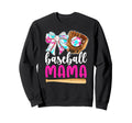 Baseball Mama Coquette Baseball Sweatshirt - Custom Art Print for Adults - T-Shirt, Sweatshirt, Hoodie