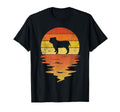 Bulldog 70S Sunset Bulldog T-Shirt - Unique Graphic Men Women - T-Shirt, Sweatshirt, Hoodie
