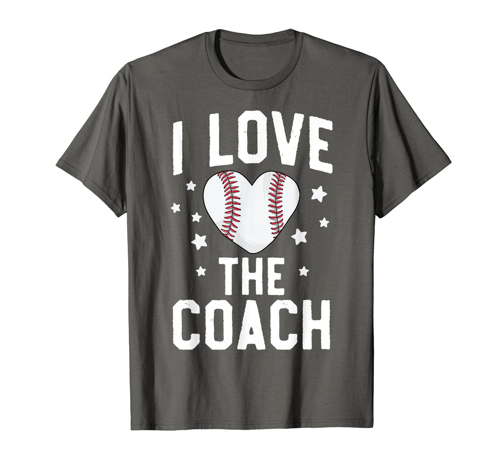 Funny Mom Baseball I Love Coach Wife T-Shirt - Unique Graphic Men Women - T-Shirt, Sweatshirt, Hoodie