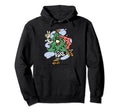 Festive Rolling Tree Hoodie - Fun Novelty Design for Adults - T-Shirt, Sweatshirt, Hoodie