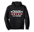 Chaos Coordinator Baseball Team Mom Hoodie - Minimalist Print Men Women - T-Shirt, Sweatshirt, Hoodie