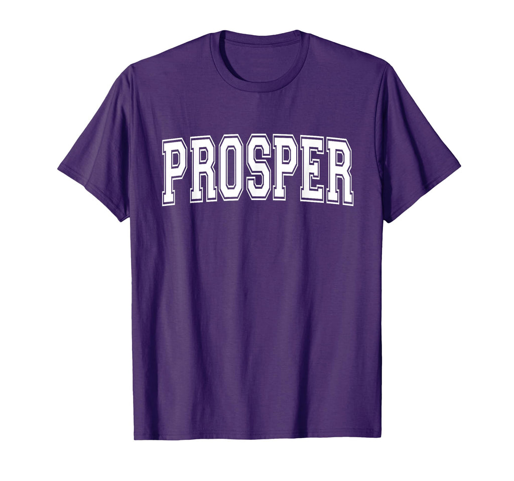 Prosper Tx Texas Usa Sports Varsity T-Shirt - Graphic Print for Adults - T-Shirt, Sweatshirt, Hoodie